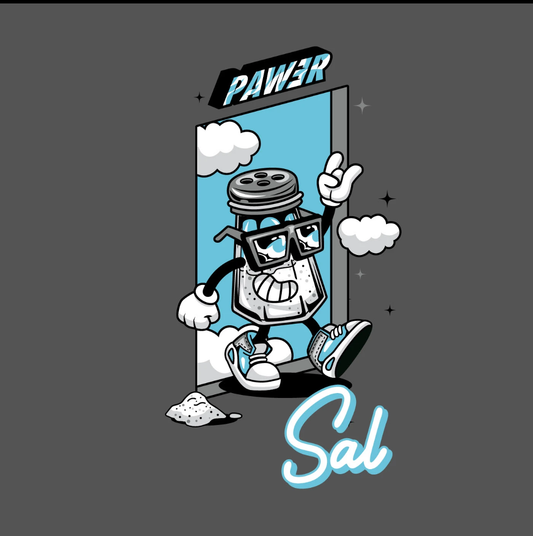 POWER SAL HASH COLOR T SHIRT