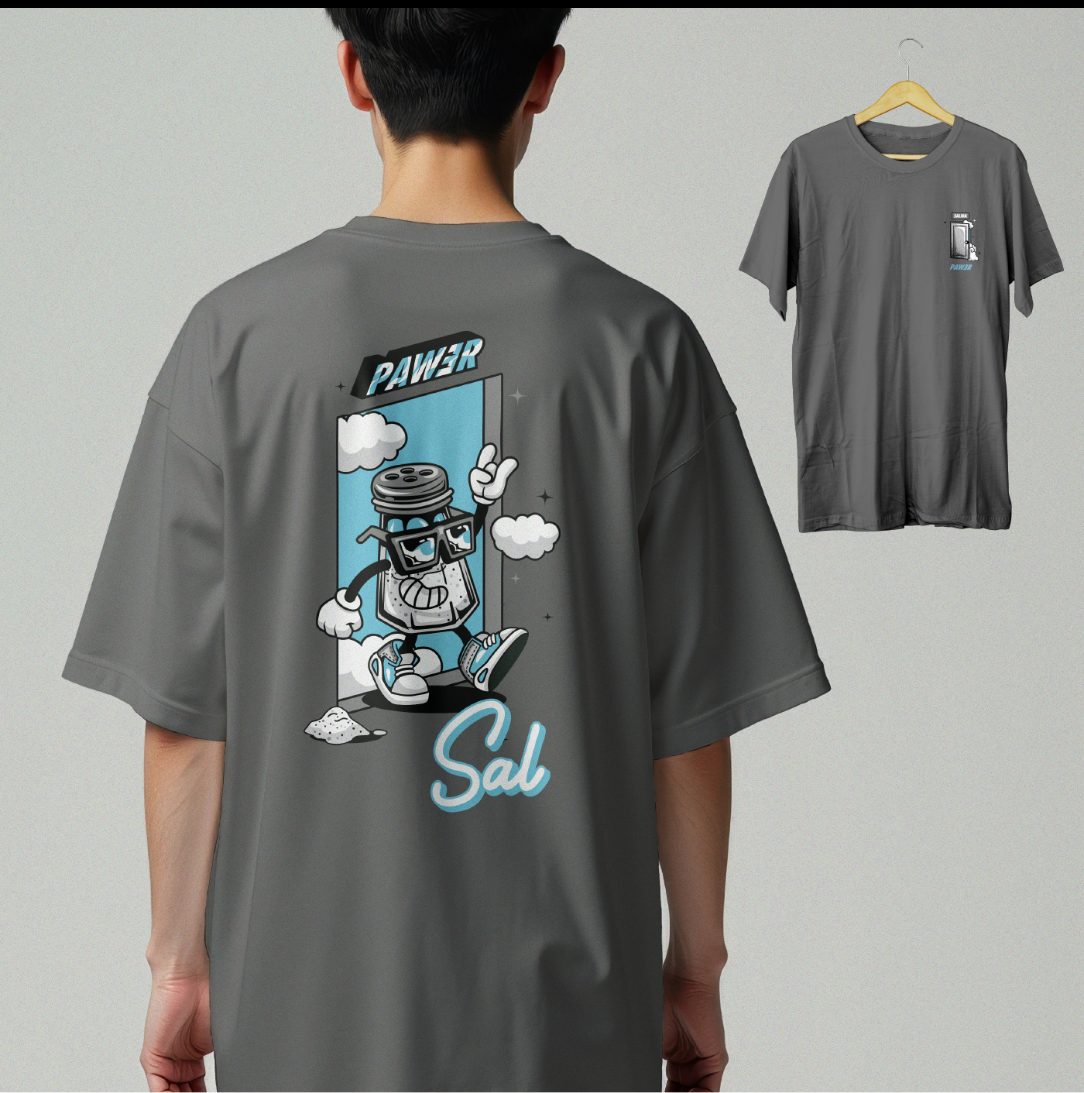 POWER SAL HASH COLOR T SHIRT