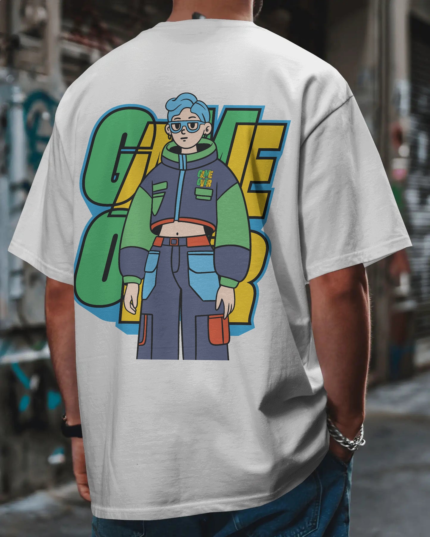 GAME OVER OVERSIZED T SHIRT