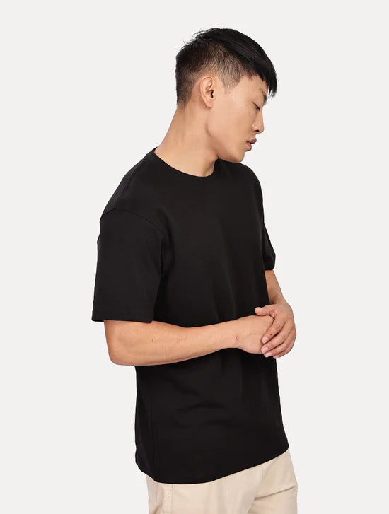 PLAIN BLCK T SHIRT CREW NECK