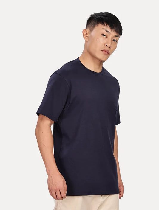 NAVY BLUE PALIN T SHIRT CREW NECK