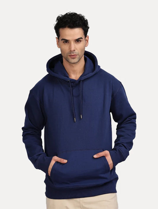 NAVY BLUE OVERSIZED ZEN HOODIE