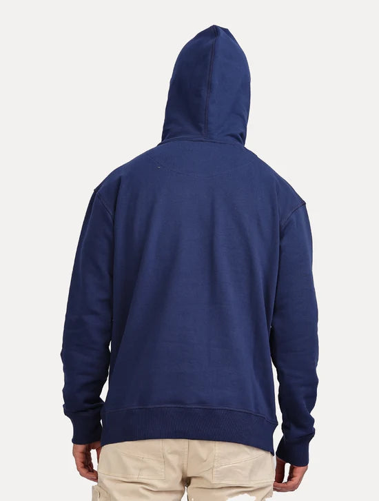 NAVY BLUE OVERSIZED ZEN HOODIE