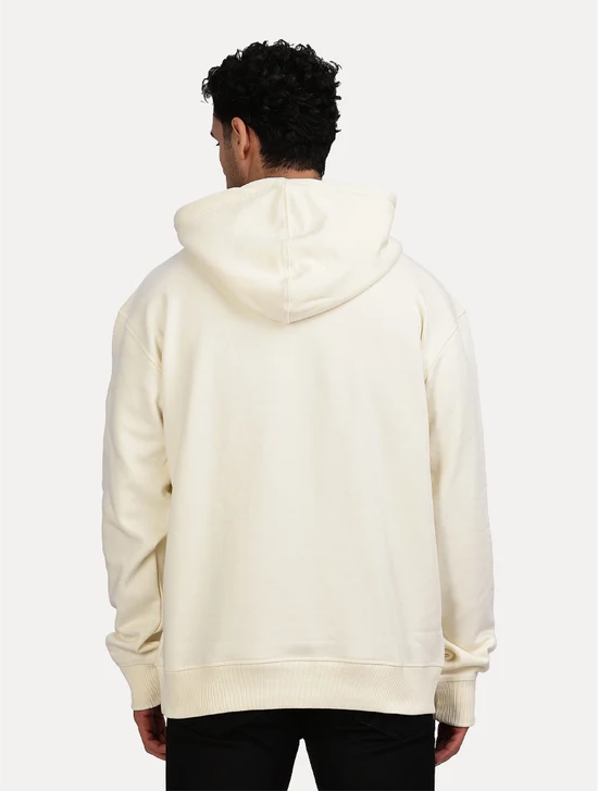OFF WHITE OVERSIZED ZEN HOODIE
