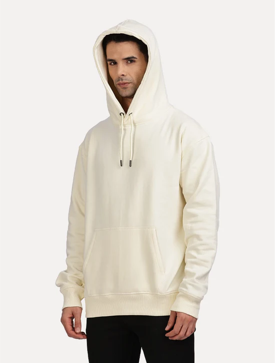 OFF WHITE OVERSIZED ZEN HOODIE