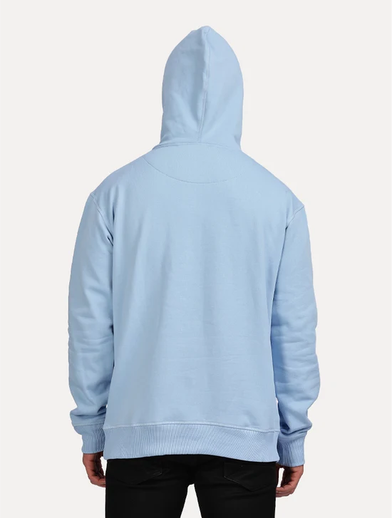 SKY BLUE OVERSIZED ZEN HOODIE