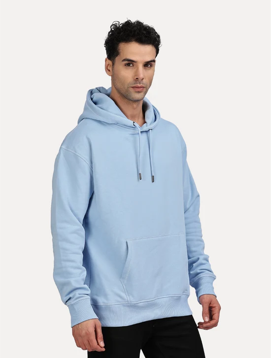 SKY BLUE OVERSIZED ZEN HOODIE