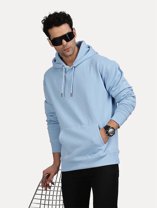 SKY BLUE OVERSIZED ZEN HOODIE