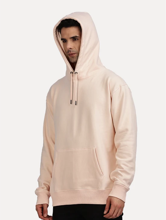 SOFT PINK OVERSIZED ZEN HOODIE