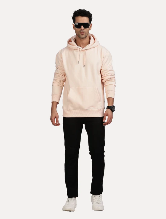 SOFT PINK OVERSIZED ZEN HOODIE