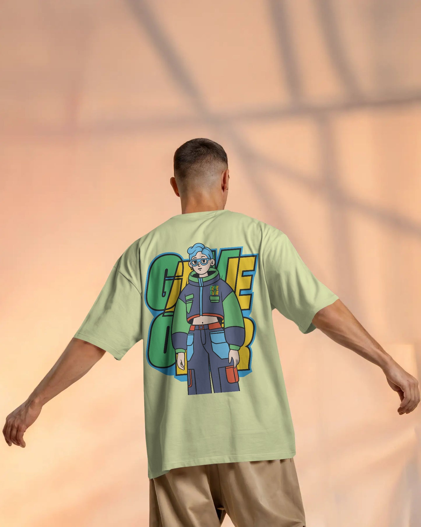 GAME OVER OVERSIZED T SHIRT