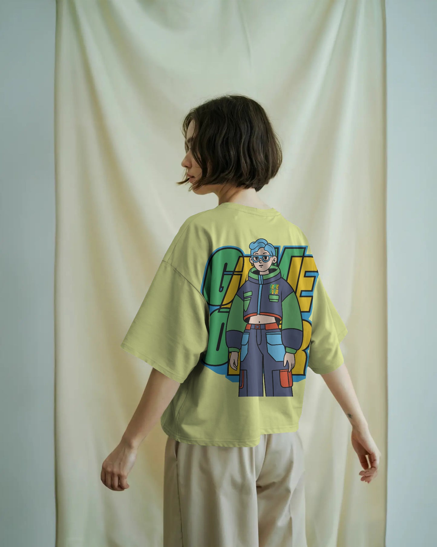 GAME OVER OVERSIZED T SHIRT