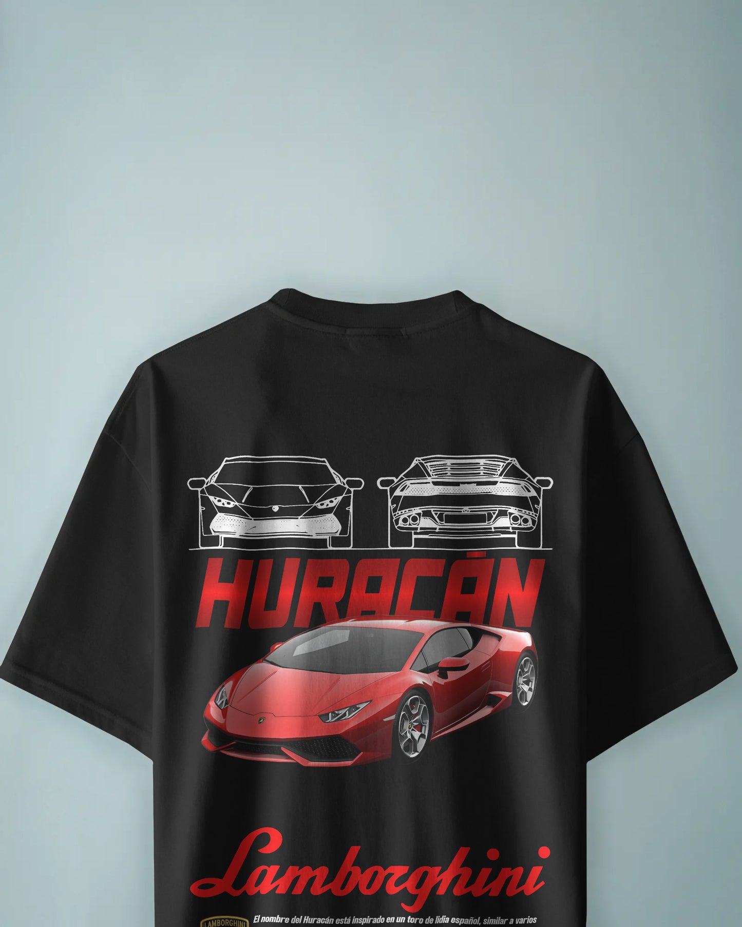 LAMBORGHINI OVERSIZED T SHIRT