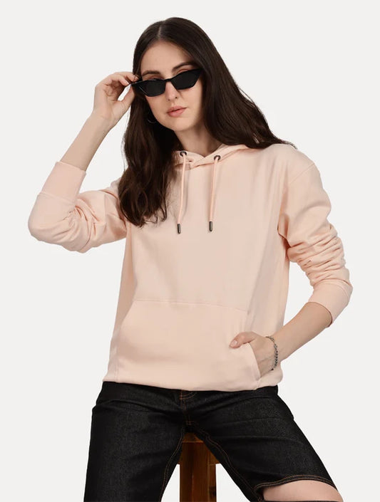 SOFT PINK WOMEN TRESOFT OVERSIZED HOODIE