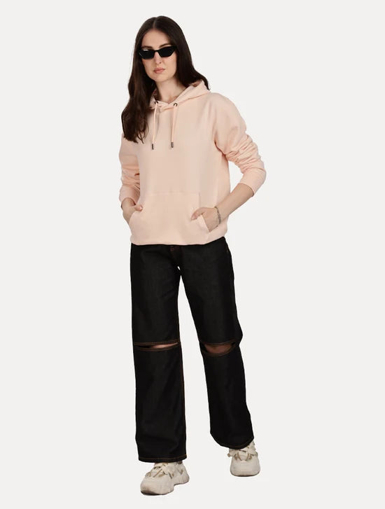 SOFT PINK WOMEN TRESOFT OVERSIZED HOODIE