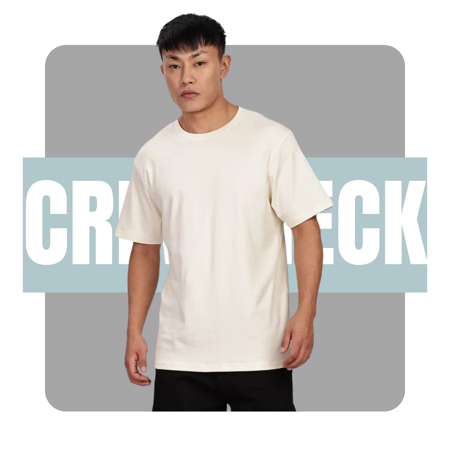 PLAIN CREW NECK
