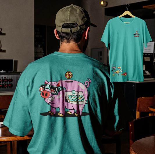 BANCO LIGHT BLUE T SHIRT
