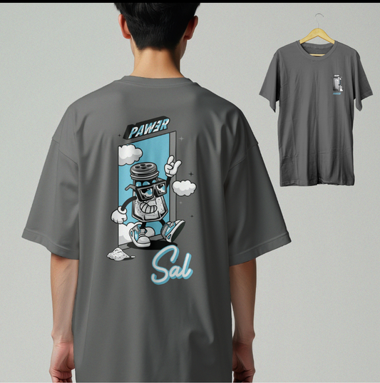 POWER SAL HASH COLOR T SHIRT