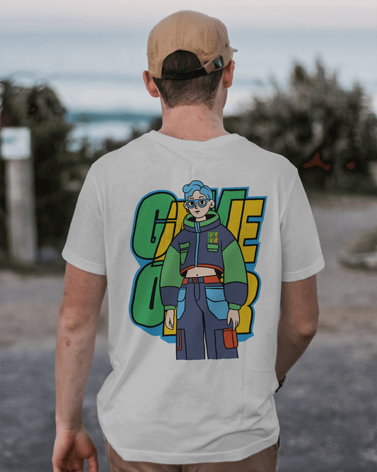 GAME OVER  OVERSIZED T SHIRT