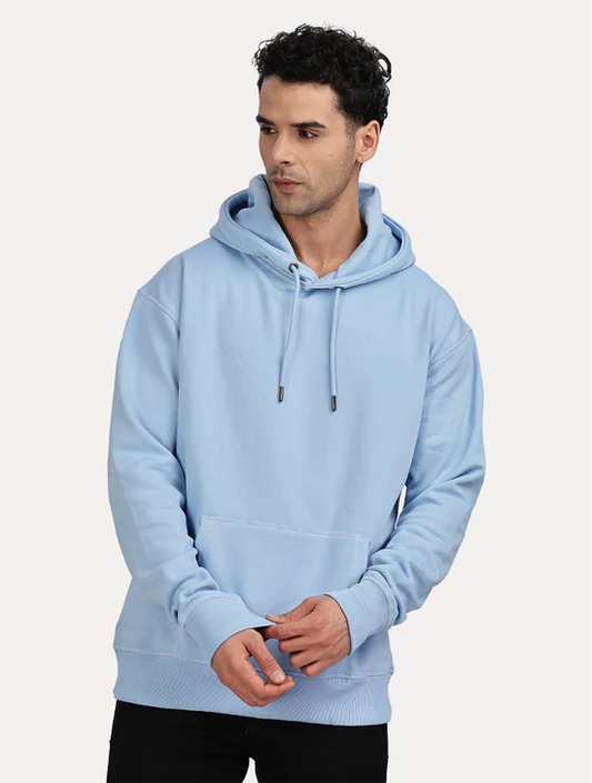 SKY BLUE OVERSIZED ZEN HOODIE