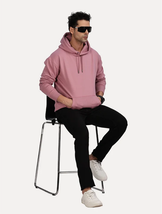 WOOD ROSE OVERSIZED ZEN HOODIE