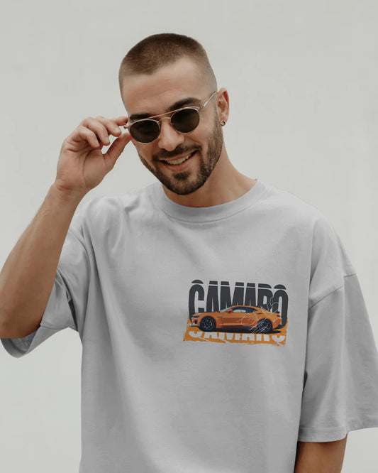 CAMERO OVERSIZED WHITE T SHIRT